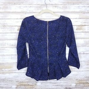 Forever 21 Tops Xxi Forever 2 Leopard Peplum Top Poshmark